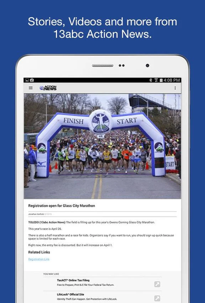 ۱۳ Action News - عکس برنامه موبایلی اندروید