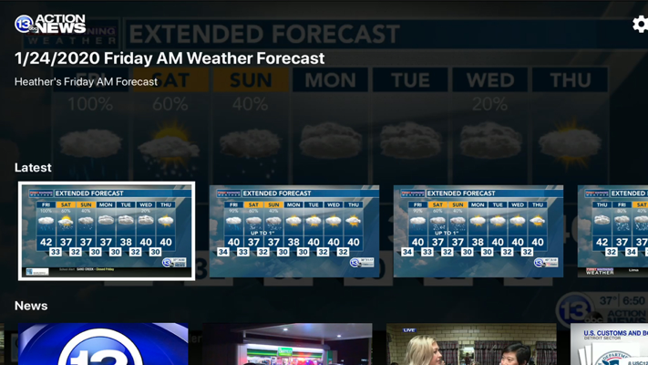 ۱۳ Action News - عکس برنامه موبایلی اندروید