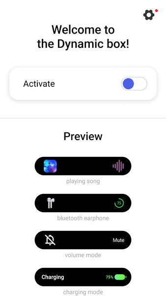 Dynamic Box—dynamic island - عکس برنامه موبایلی اندروید