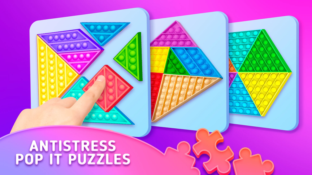 Antistress Pop It Game - Image screenshot of android app