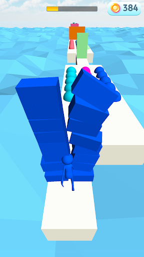 Color Run - Race Road Pop it - عکس برنامه موبایلی اندروید