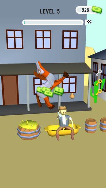 Ragdoll Simulator Fall Game - Gameplay image of android game