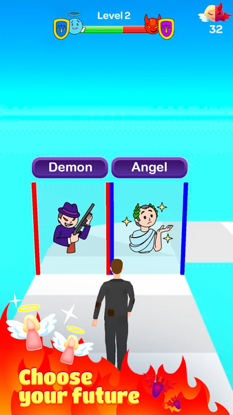 Heaven or Hell Choices Life - Gameplay image of android game