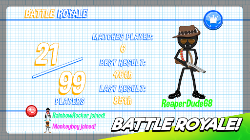 Gun Fu: Stickman ۲ - Fun Shooting Games - عکس بازی موبایلی اندروید