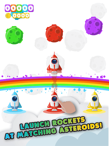 Rainbow Rocket - Color Match Mayhem - عکس بازی موبایلی اندروید