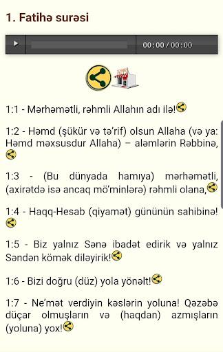 Azerbaijani Quran - عکس برنامه موبایلی اندروید