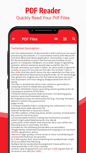 All Document Reader - Viewer - عکس برنامه موبایلی اندروید