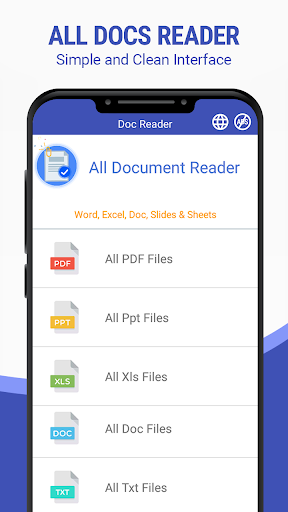 All Document Reader - Viewer - عکس برنامه موبایلی اندروید
