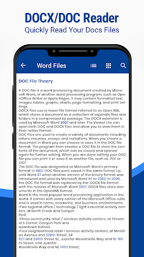 All Document Reader - Viewer - عکس برنامه موبایلی اندروید