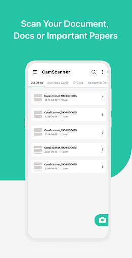 Camscanner Pdf Doc Scanner App - Image screenshot of android app