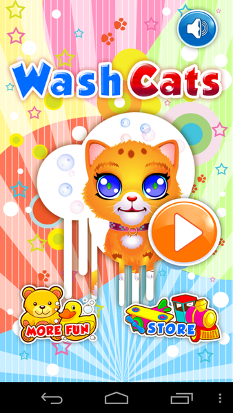 Cat Pet Wash - عکس بازی موبایلی اندروید