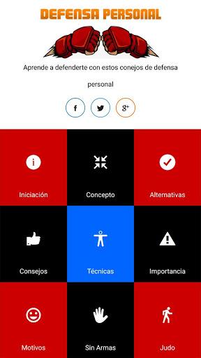 Defensa Personal - Image screenshot of android app