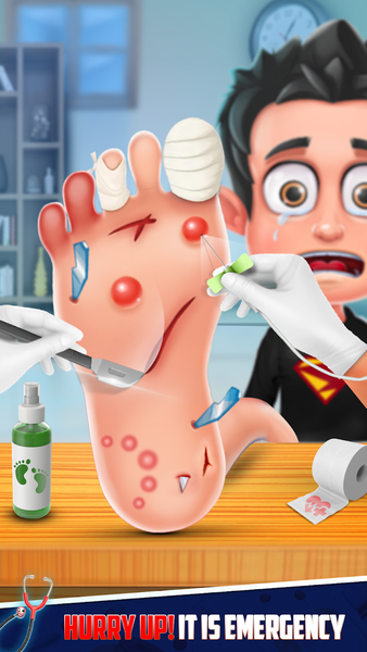 ASMR Doctor - Hospital Game - Gameplay image of android game