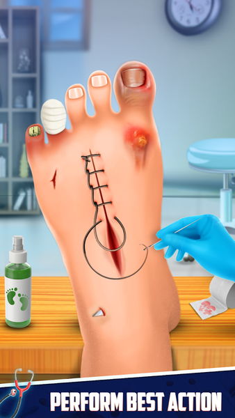 ASMR Doctor - Hospital Game - Gameplay image of android game