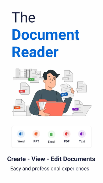 Document Reader & Manager - عکس برنامه موبایلی اندروید