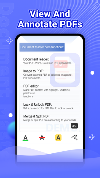 Document Master: PDF Viewer - Image screenshot of android app