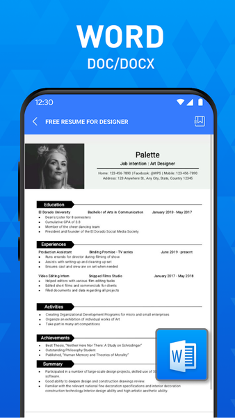 All Document Reader & Analyze - عکس برنامه موبایلی اندروید