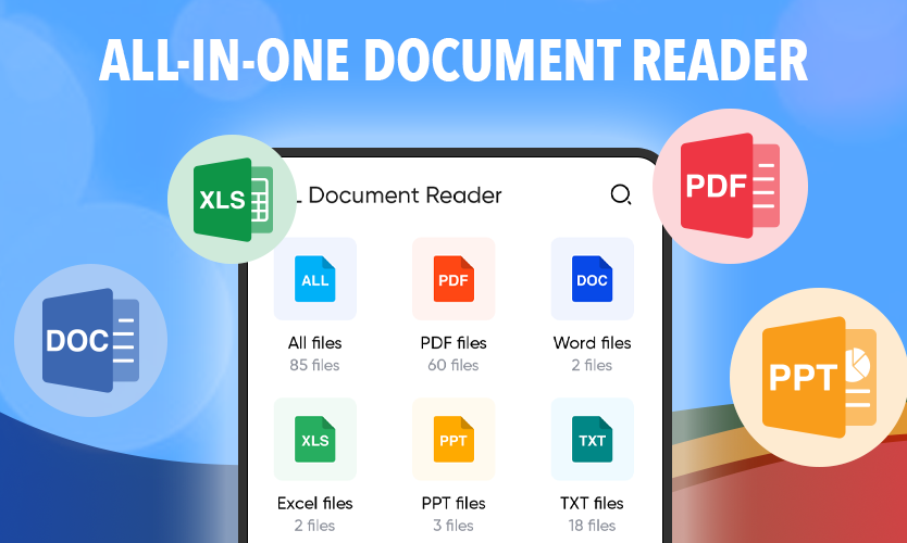 All Document Reader and Viewer - عکس برنامه موبایلی اندروید
