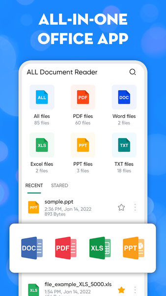 All Document Reader and Viewer - عکس برنامه موبایلی اندروید