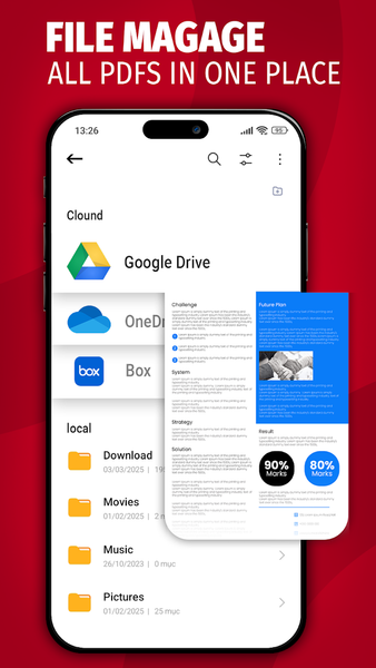 PDF Reader - Viewer & Editor - عکس برنامه موبایلی اندروید