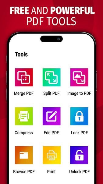 PDF Reader - Viewer & Editor - عکس برنامه موبایلی اندروید