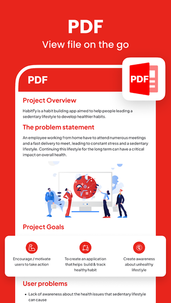 All Document Reader - View PDF - عکس برنامه موبایلی اندروید