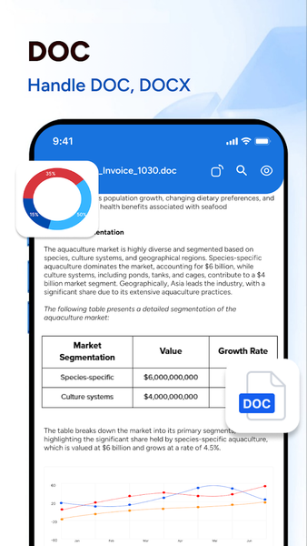 All Document Reader & Viewer - عکس برنامه موبایلی اندروید