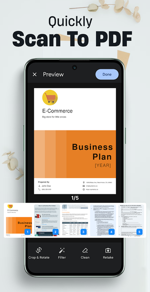 Document Scanner: PDF Scan - عکس برنامه موبایلی اندروید