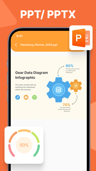 Document Reader - PDF Viewer - عکس برنامه موبایلی اندروید