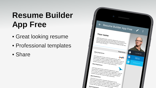 Resume Builder App - عکس برنامه موبایلی اندروید