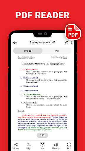 Document reader-All Documents - عکس برنامه موبایلی اندروید