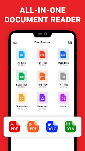 Document reader-All Documents - عکس برنامه موبایلی اندروید