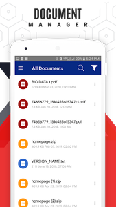 Document Manager App - Image screenshot of android app