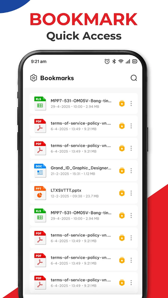 All Document Reader - PDF, DOC - عکس برنامه موبایلی اندروید