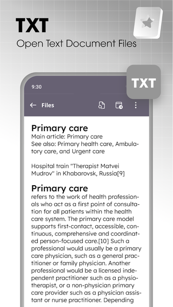Document Reader & Viewer - عکس برنامه موبایلی اندروید