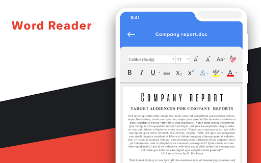 Document Reader - Word, PDF, XLXS, PPT, Txt Files - Image screenshot of android app