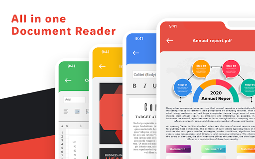 Document Reader - Word, PDF, XLXS, PPT, Txt Files - Image screenshot of android app