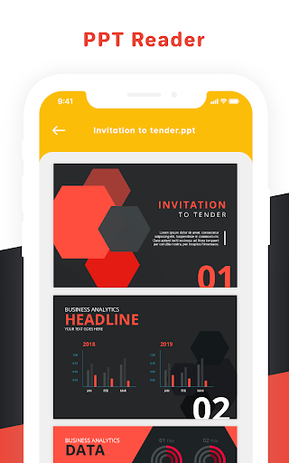 Document Reader - Word, PDF, XLXS, PPT, Txt Files - Image screenshot of android app