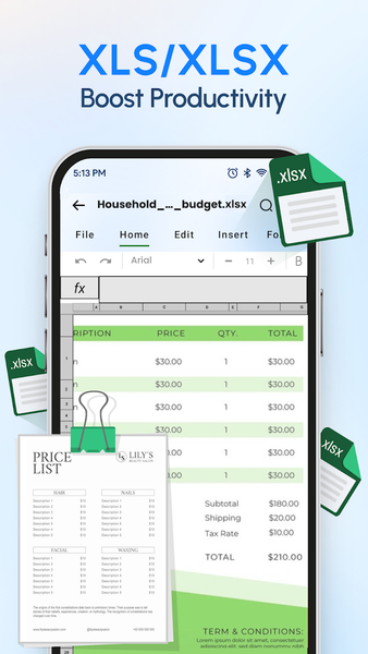 Document Viewer - Edit PDF - عکس برنامه موبایلی اندروید