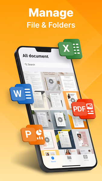 Document Reader and Viewer OS - عکس برنامه موبایلی اندروید