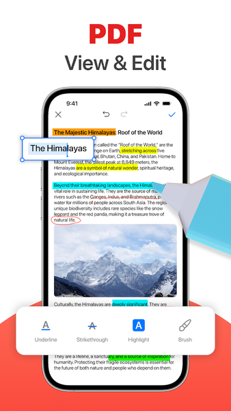 PDF Reader - Document Editor - Image screenshot of android app