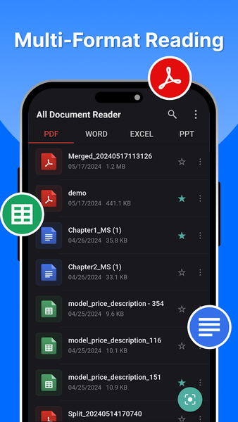 All Document Reader - عکس برنامه موبایلی اندروید