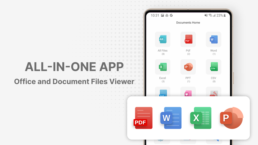 All-in-one Document Reader - عکس برنامه موبایلی اندروید