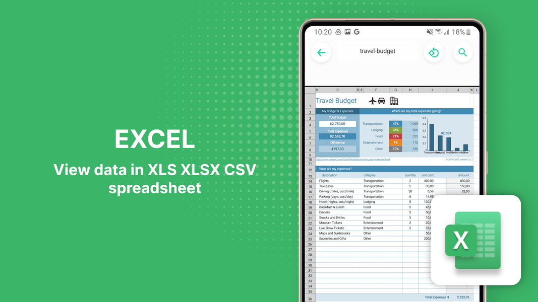 All-in-one Document Reader - عکس برنامه موبایلی اندروید