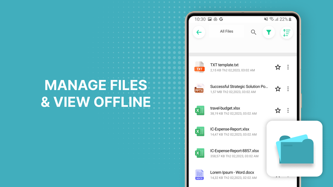 All-in-one Document Reader - عکس برنامه موبایلی اندروید