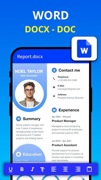 Document Reader, PDF Editor - Image screenshot of android app