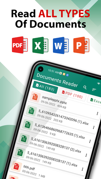 Documents Reader: Excel, Word - عکس برنامه موبایلی اندروید