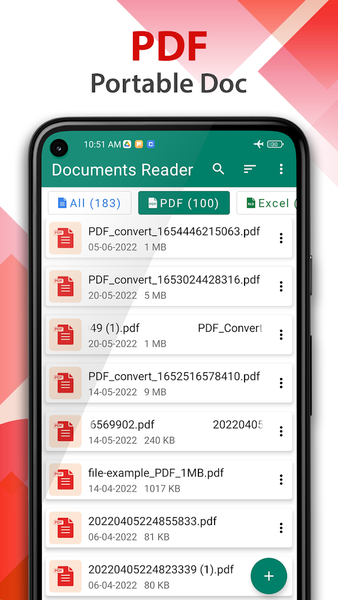 Documents Reader: Excel, Word - عکس برنامه موبایلی اندروید