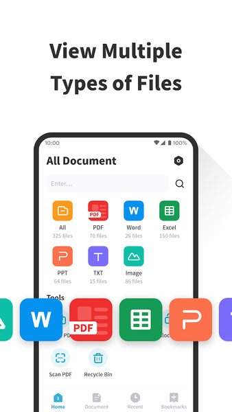 All Documents Viewer - عکس برنامه موبایلی اندروید