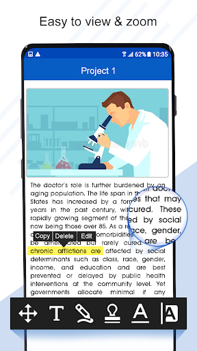 Docx Reader: Doc Viewer - عکس برنامه موبایلی اندروید